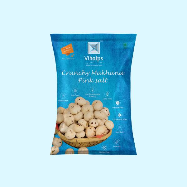 Crunchy Makhana with Pink Salt